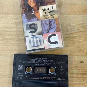 Sheryl Crow – Tuesday Night Music Club Vintage Cassette Tapes C11